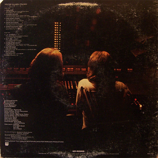 Mentor Williams : Feelings (LP, Album)