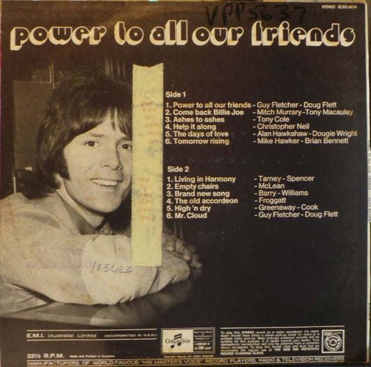 Cliff Richard : Power To All Our Friends (LP, Comp)