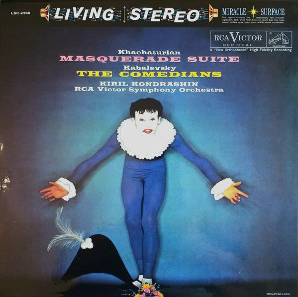 Aram Khatchaturian / Dmitry Kabalevsky / RCA Victor Symphony Orchestra : Masquerade Suite / The Comedians (LP, Album, Ltd, RE, RM, 200)