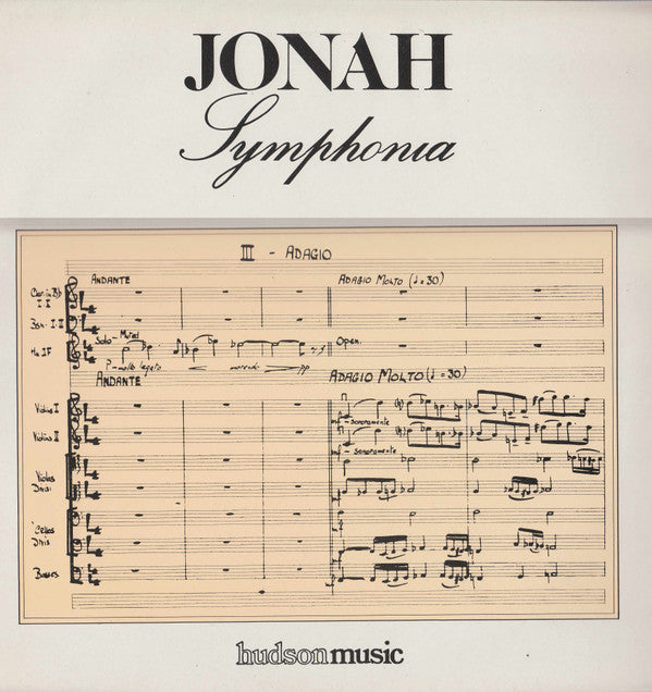 The International Studio Orchestra, Peter Merrick : Jonah Symphonia (LP)
