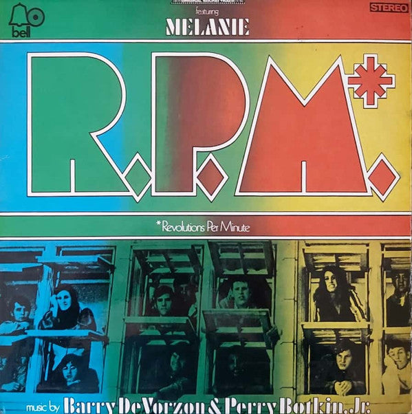 Barry De Vorzon & Perry Botkin Jr. : R.P.M. (The Original Motion Picture Soundtrack) (LP)
