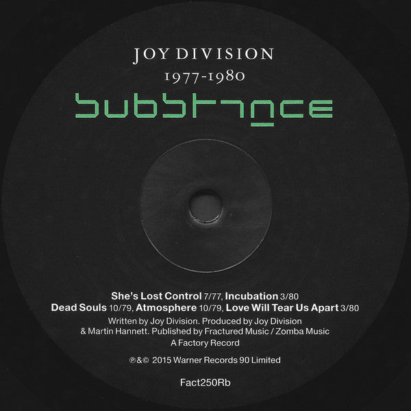 Joy Division : Substance (2xLP, Comp, RE, RM, 180)