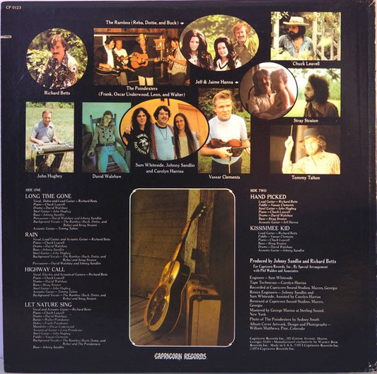 Dickey Betts : Highway Call (LP, Album, Ter)