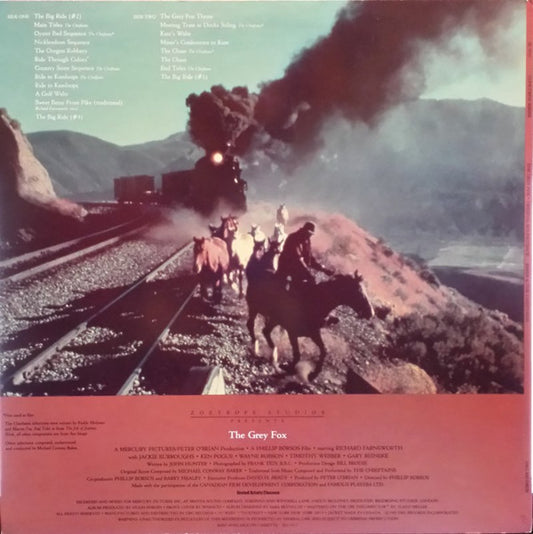 Michael Conway Baker / The Chieftains : The Grey Fox (Original Soundtrack Recording) (LP, Album)