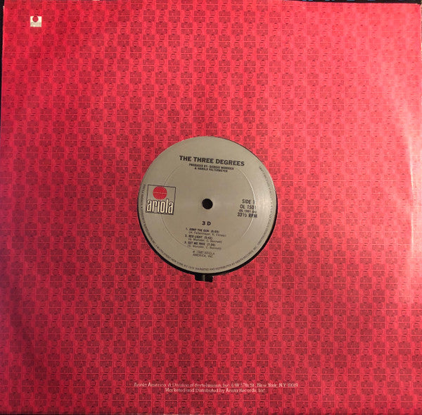 The Three Degrees : Three D (LP, Album, Pit)
