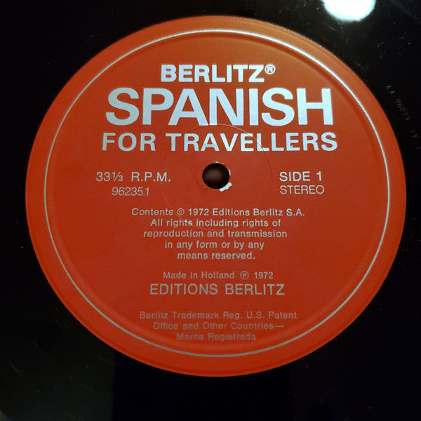 Unknown Artist : Spanish For Travellers (LP, Album)