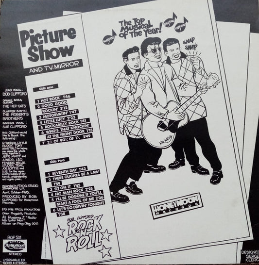 Bob Clifford And The Hep Cats : Hot Rock! (LP, Album)