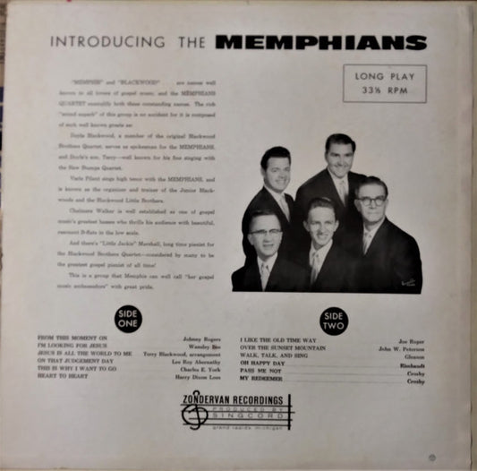 The Memphians (2) : Introducing The Memphians (LP, Album)