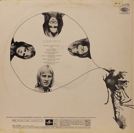 The Master's Apprentices : Nickelodeon (LP, Album)