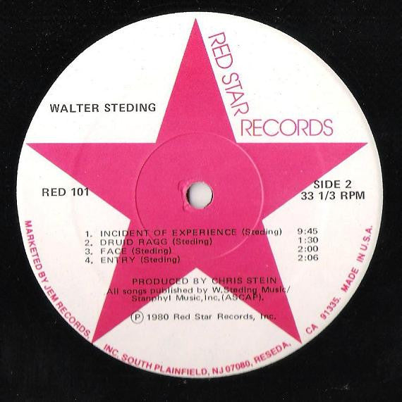 Walter Steding : Walter Steding (LP, Album)