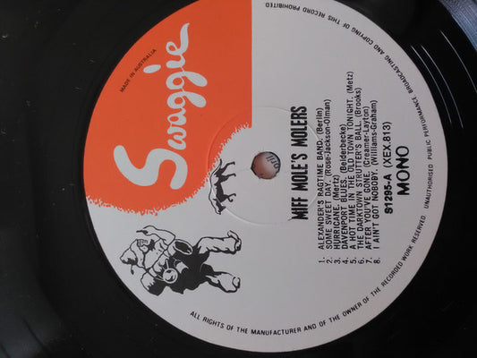 Miff Mole With Sophie Tucker : Miff Mole's Molers 1927 (LP, Comp)