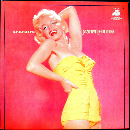 Marilyn Monroe : Remember Marilyn (LP, Comp)