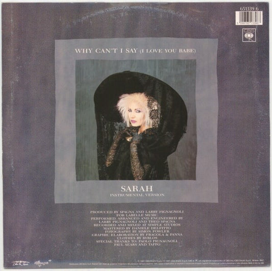 Spagna* : Sarah (12")