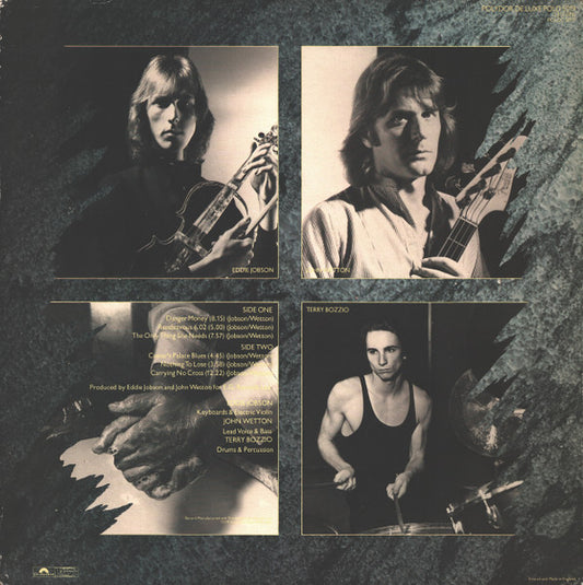 UK (3) : Danger Money (LP, Album)