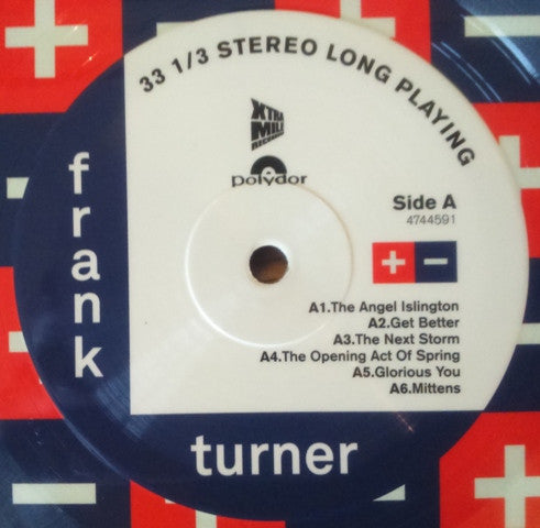 Frank Turner : Positive Songs For Negative People (LP, Album, Ltd, Pic)