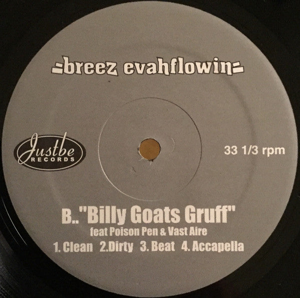 Breez Evahflowin' : Give It Away / Billy Goats Gruff (12")