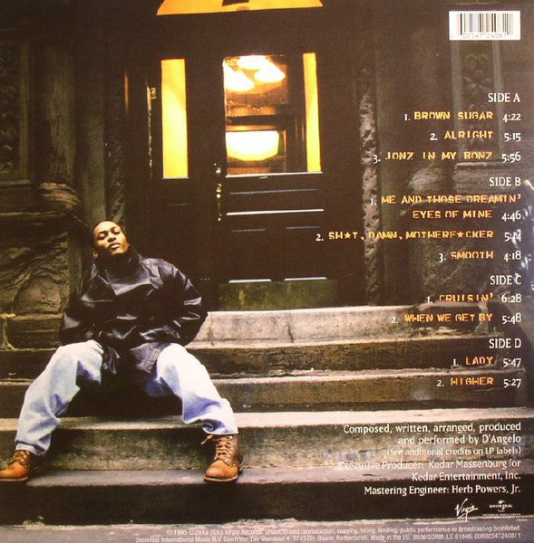 D’Angelo : Brown Sugar (2xLP, Album, RE, 180)