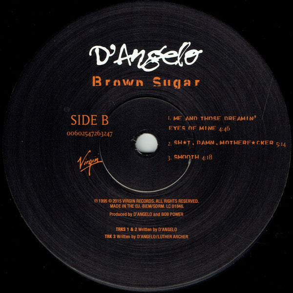 D’Angelo : Brown Sugar (2xLP, Album, RE, 180)