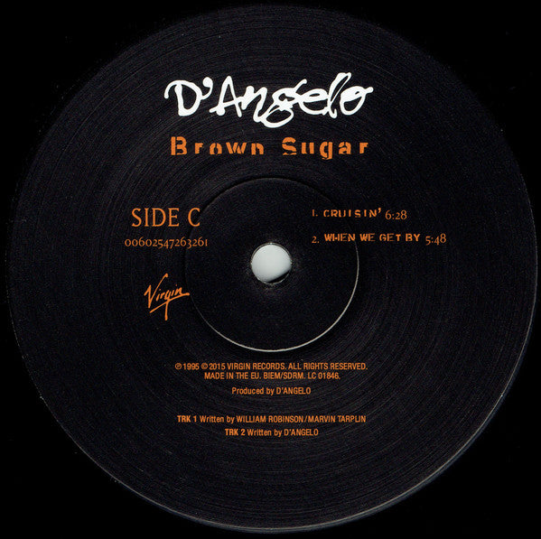 D’Angelo : Brown Sugar (2xLP, Album, RE, 180)