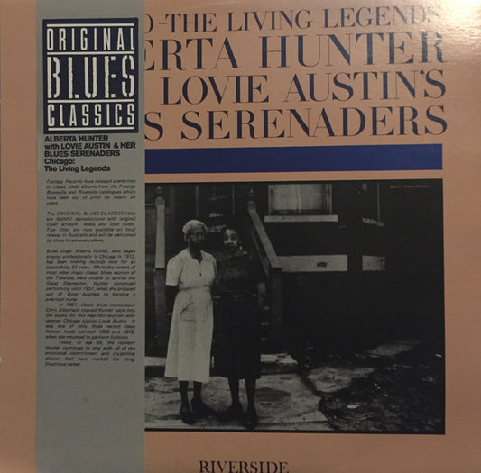 Alberta Hunter ,With Lovie Austin's Blues Serenaders : Chicago: The Living Legends (LP, Album, RE)
