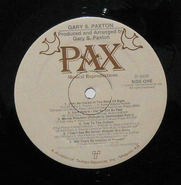 Gary Paxton : Terminally Weird/But Godly Right (LP)