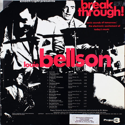 Louis Bellson : Breakthrough! (LP, Album)