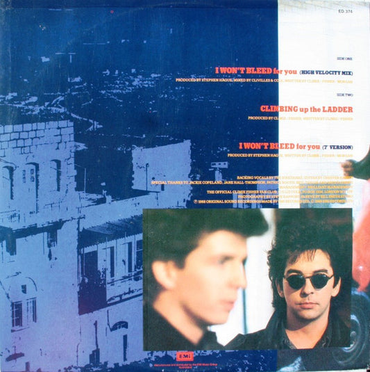 Climie Fisher : I Won't Bleed For You (12", Maxi)