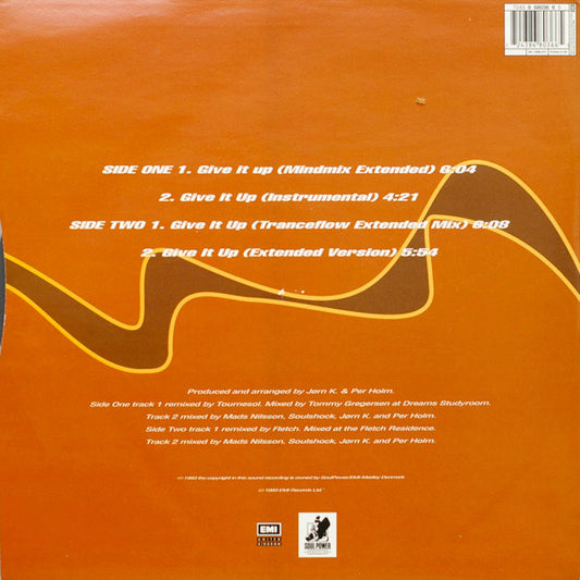 Cut 'N' Move : Give It Up (12")