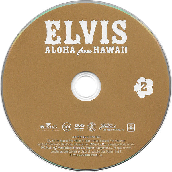 Elvis Presley : Aloha From Hawaii (2xDVD-V, Copy Prot., Dlx, RM, PAL)