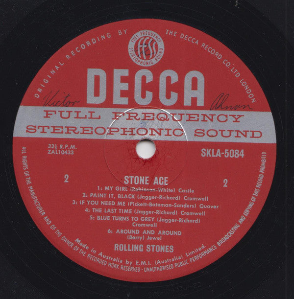 The Rolling Stones : Stone Age (LP, Comp)