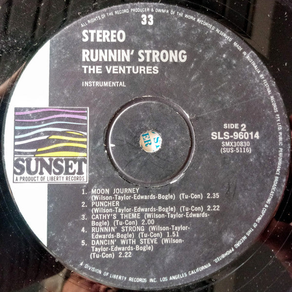 The Ventures : Runnin’ Strong (LP, Comp)