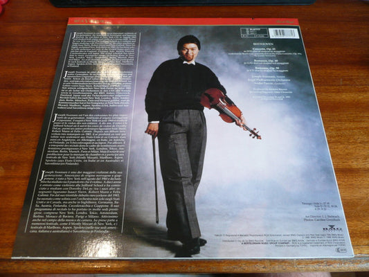 Ludwig van Beethoven, Joseph Swensen, Royal Philharmonic Orchestra, André Previn : Violin Concerto - 2 Romances (LP)