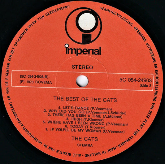 The Cats : The Best Of The Cats (LP, Comp)
