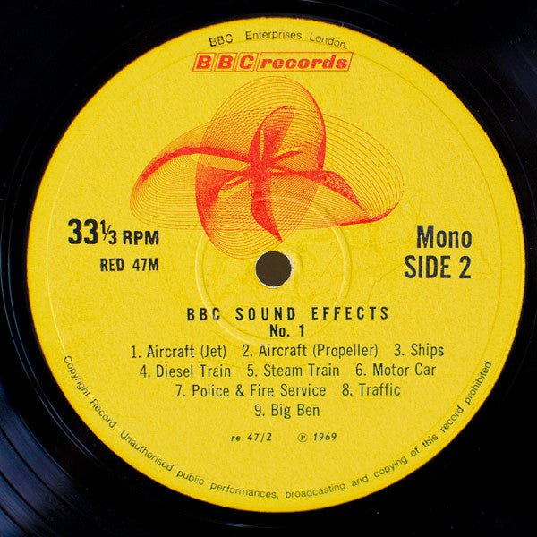 No Artist : Sound Effects No. 1 (LP, Mono)
