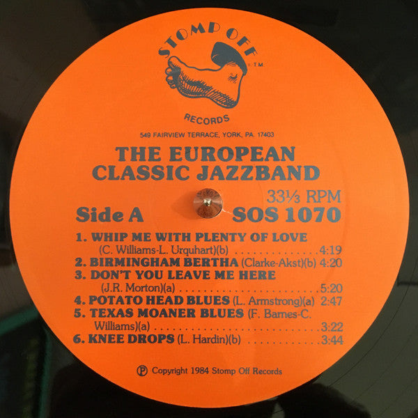 The European Classic Jazz Trio : Whip Me With Plenty Of Love (LP, Album)