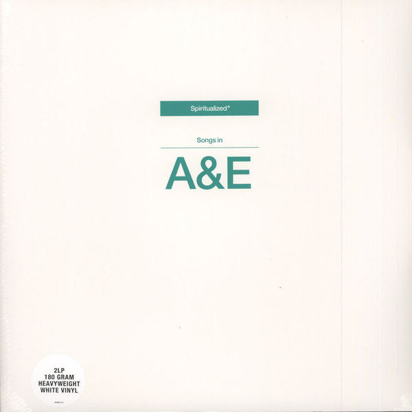 Spiritualized : Songs In A&E (2xLP, Album, RE, Whi)