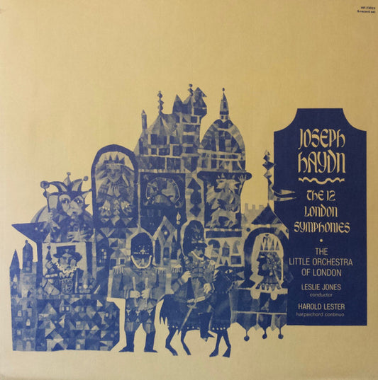 Joseph Haydn, The Little Orchestra Of London, Leslie Jones : The 12 London Symphonies (6xLP + Box)
