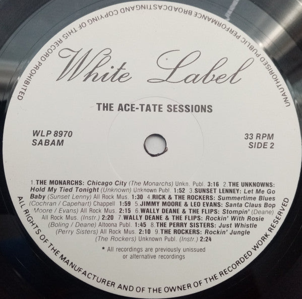 Various : The Acetate Sessions Vol. 2 (LP, Comp)