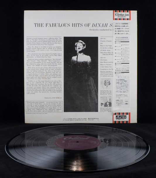 Dinah Shore : The Fabulous Hits Of Dinah Shore (LP, Album)