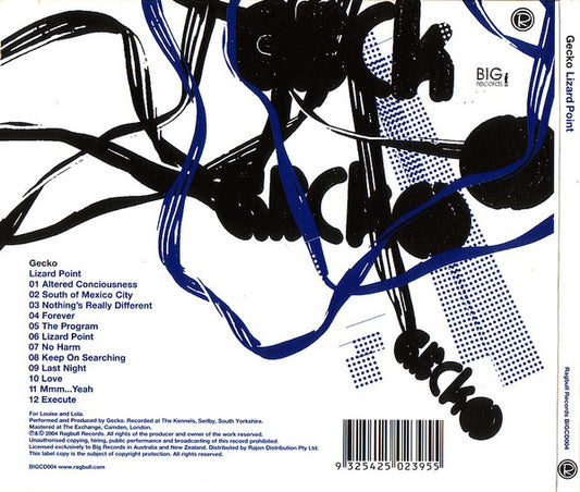 Gekko (5) : Lizard Point (CD, Album, Dig)