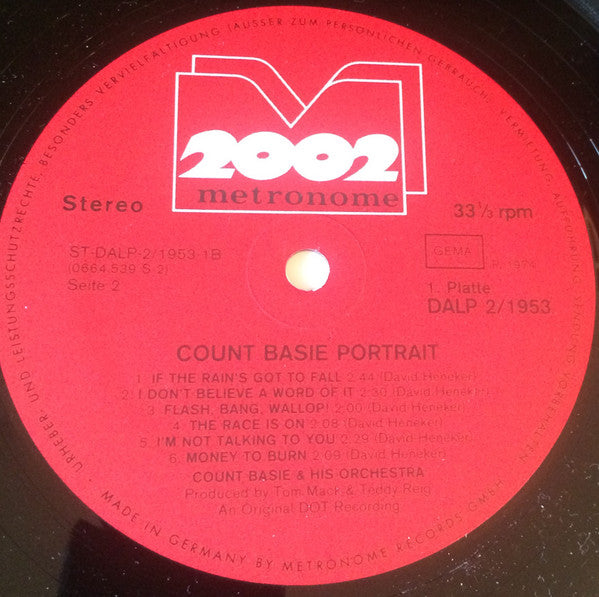 Count Basie : Portrait (2xLP, Comp)