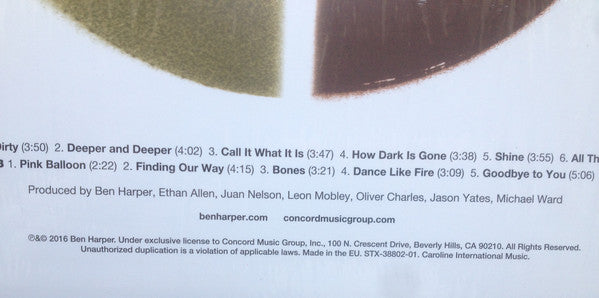 Ben Harper & The Innocent Criminals : Call It What It Is (LP, Album, RP)