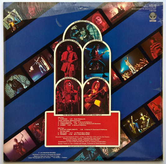 The Sensational Alex Harvey Band : Live (LP, Album)