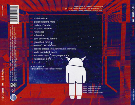 Negramaro : La Finestra (CD, Album)