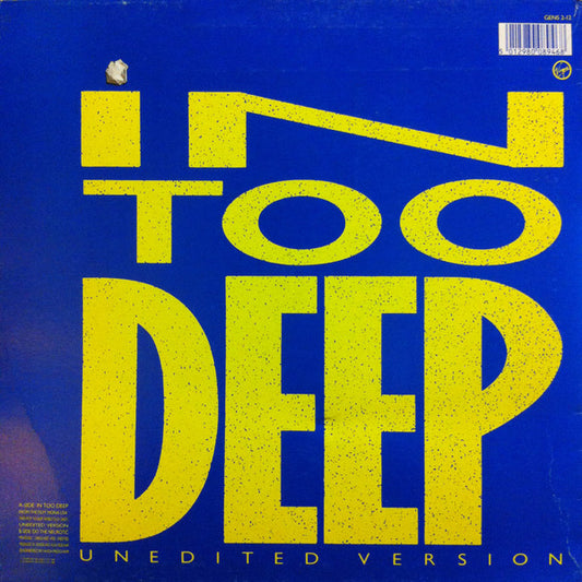 Genesis : Do The Neurotic / In Too Deep (12")