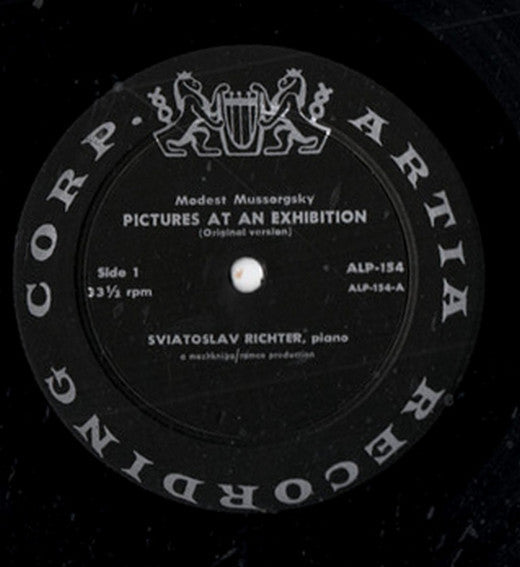 Sviatoslav Richter - Modest Mussorgsky, Sergei Prokofiev : Pictures At An Exhibition · Sonata No. 7 In B-Flat Major, Op. 83 (LP, Album, Mono, Gat)