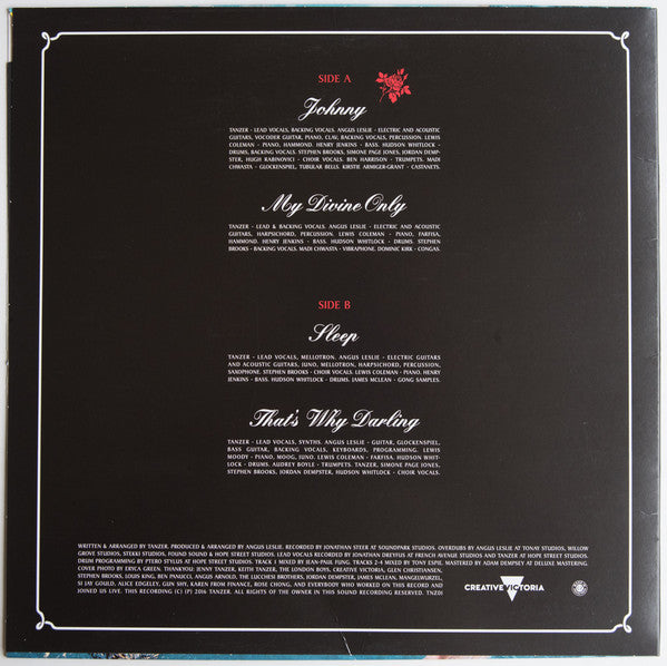 Tanzer : Four Love Songs By Tanzer (12", Shape, EP, Ltd, Hea)