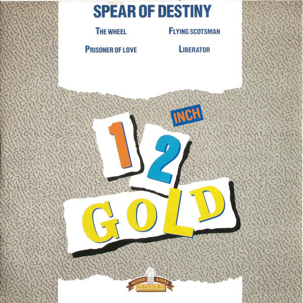 Spear Of Destiny : The Wheel / Flying Scotsman / Prisoner Of Love / Liberator (12", Single, Alt)