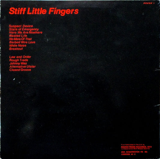 Stiff Little Fingers : Inflammable Material (LP, Album, Imm)