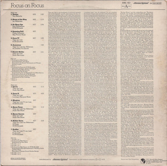 Focus (2) : Focus On Focus (LP, Comp)